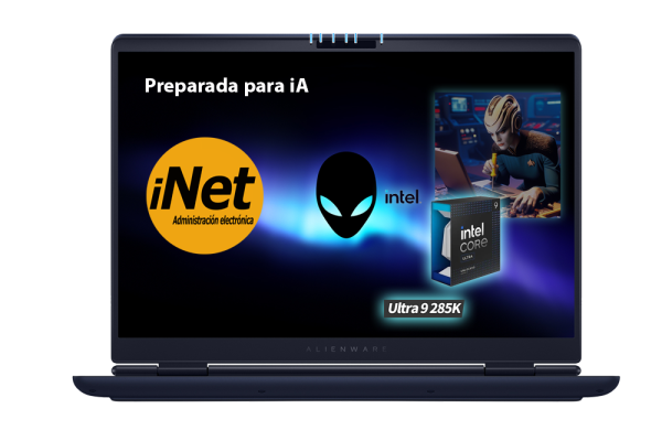 PC Portátil LAPTOP GAMER : 32gb DDR4 - SSD 1000gb NV2 M.2 - Intel Core i9 Ultra  - PANTALLA 15.6" 2560 x 1600 - NVIDIA GeForce RTX 5060 Series graphics - Windows 11 home - DELL Alienware 16x Aura AC16251