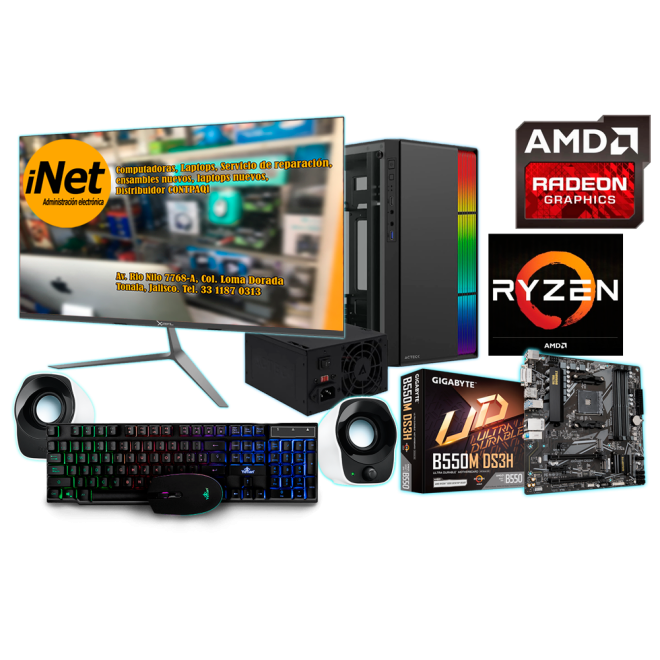 Ver configuraciones en modelos de PC Escritorio Administrativos, Servidores y Gamers Clic aqui...