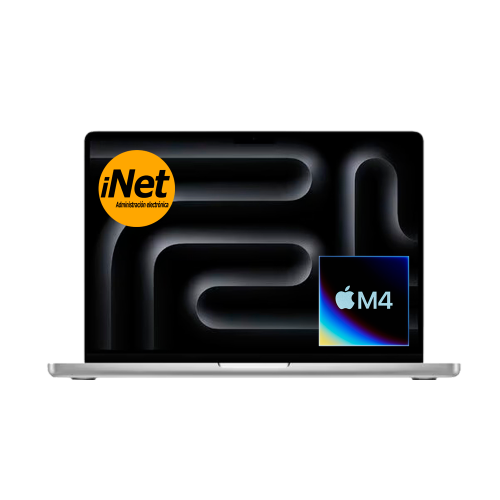PC Portátil LAPTOP ELITE : 16gb DDR4 - SSD 0512gb NV2 M.2 - Apple M4 Chip 3024 x 1964 - PANTALLA 14.2" Pantalla Liquid Retina - Apple M4 MacBook Pro MW2W3E/A ING SKU: 0B20677