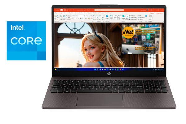PC Portátil LAPTOP WORKS : 08gb DDR4 - SSD 0512GB NV2 M.2 - Intel Core i3   N305 - PANTALLA 15.6" 5520 - Windows 11 home - HP 250 G10 